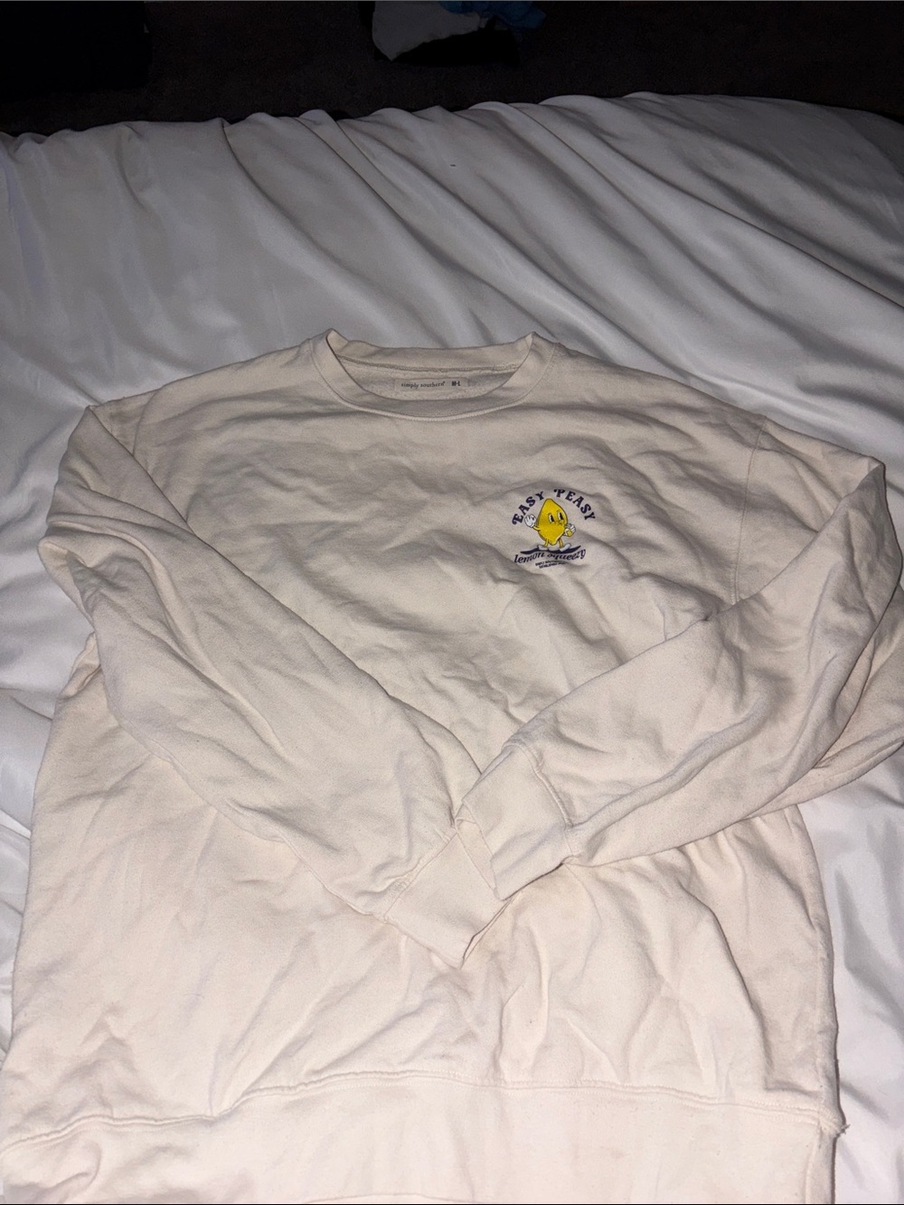 Simply Southern Cream Crewneck